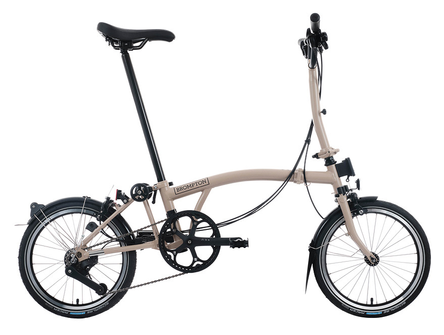 Brompton C Line Urban MK6 Dune Sand - 16 Zoll - Faltrahmen (2026)