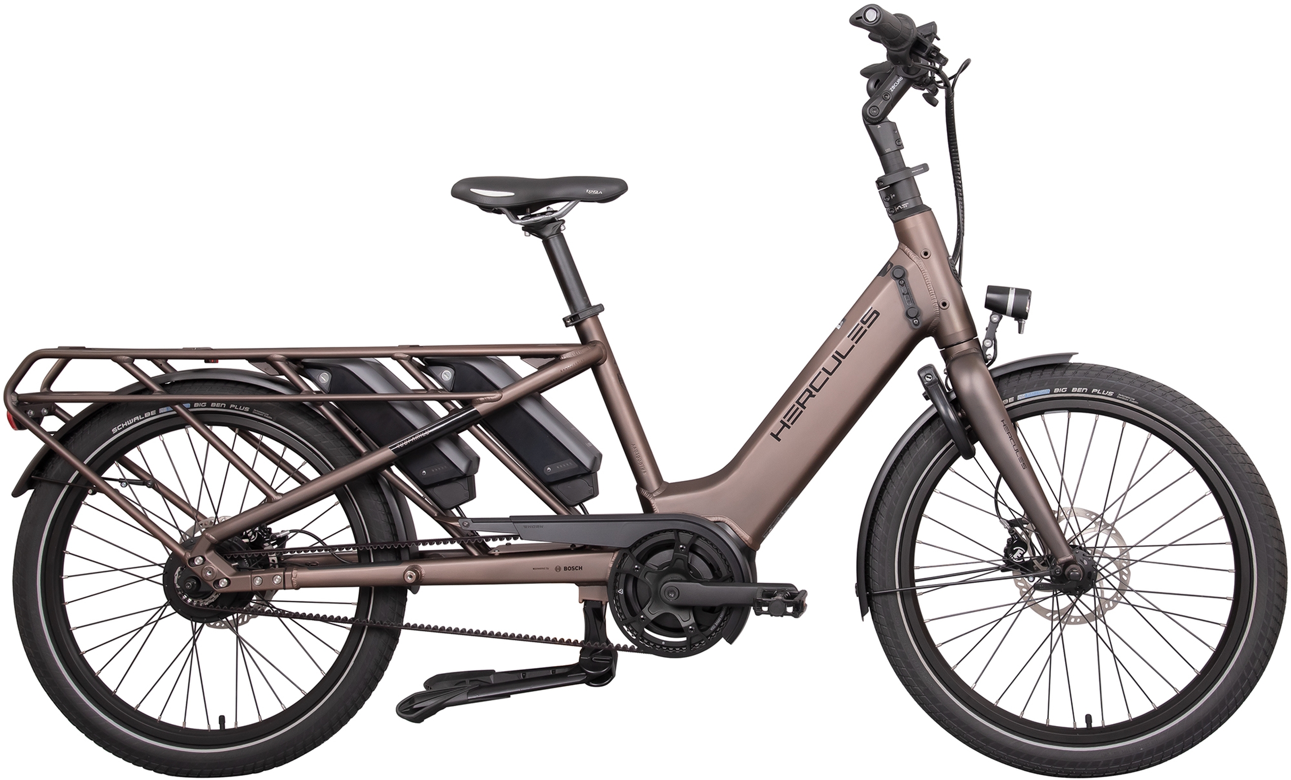 Hercules Rob Family F360 Braun - 1000 Wh - 24 Zoll - Longtail (2025)