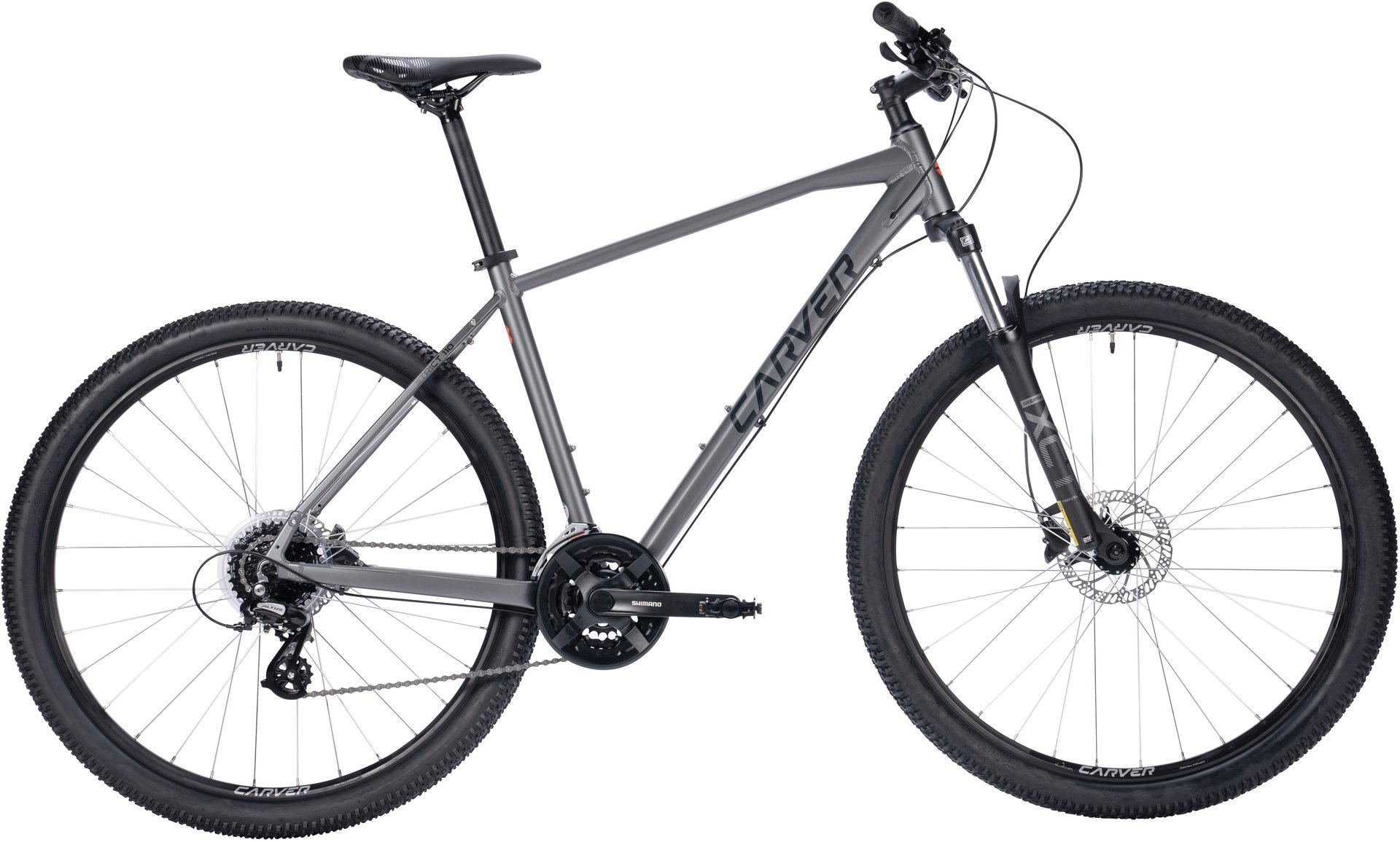 Carver Strict 110 Anthracite/Black/Neon Orange - 27,5 Zoll - Diamant (2025)