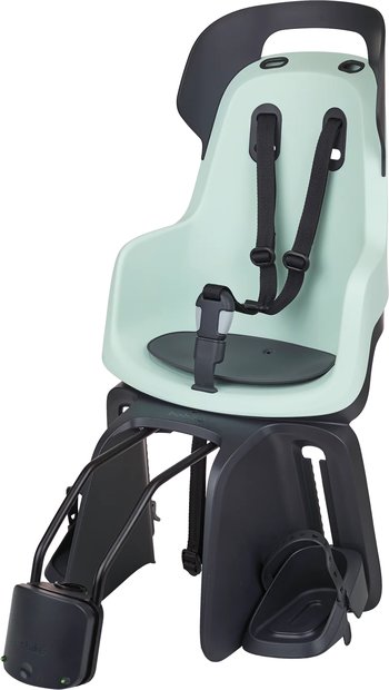 Bobike GO Kindersitz 1P-Bügel - Rahmenmontage hinten Türkis Modell 2026