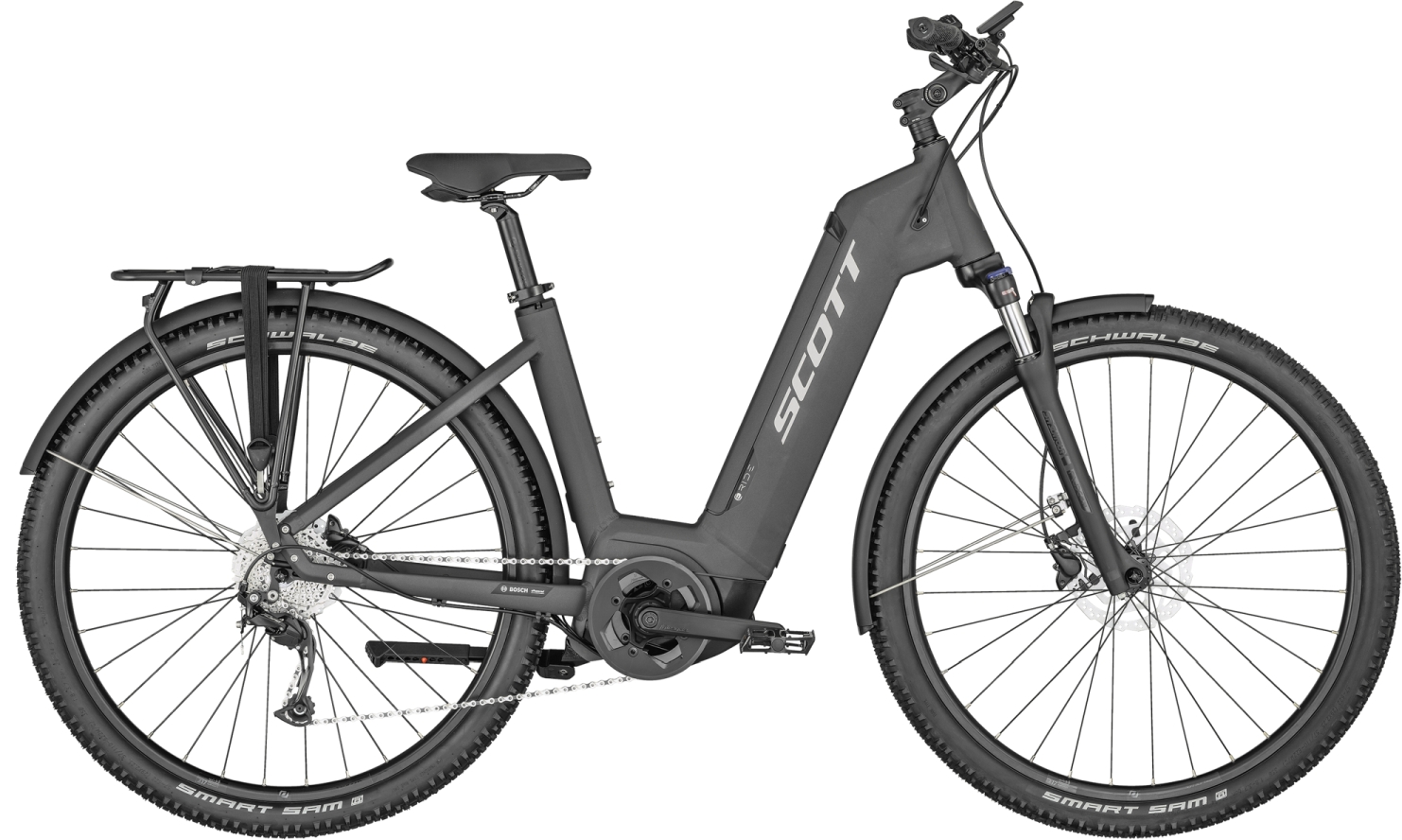Scott Sub Cross eRIDE 20 EQ Dark Anodized Grey - 500 Wh - 29 Zoll - Tiefeinsteiger (2024)