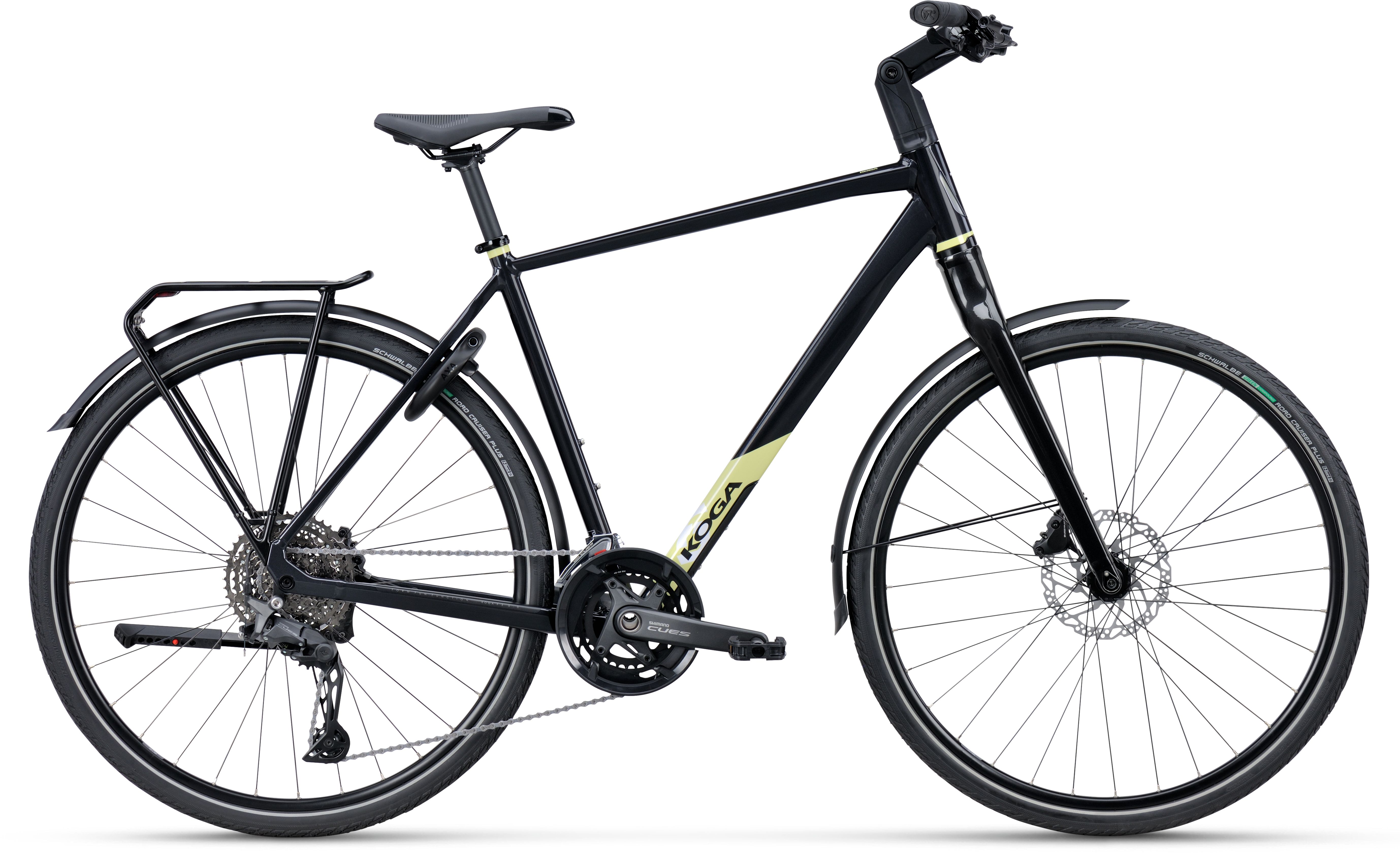 Koga F3 5.0 Rigid Vulcan black gloss - 28 Zoll - Diamant (2026)