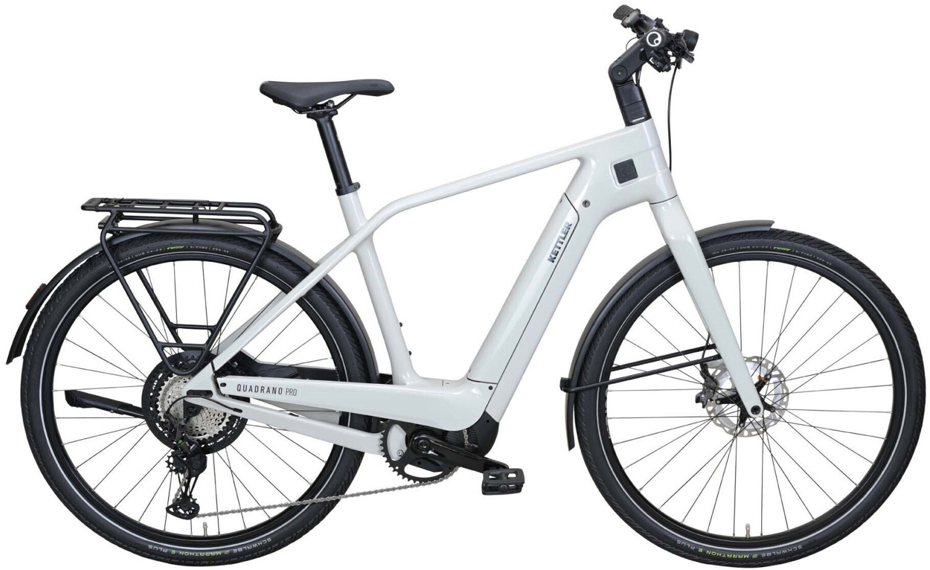 Kettler Quadrano Pro 12 LTD Grau - 630 Wh - 28 Zoll - Diamant (2025)