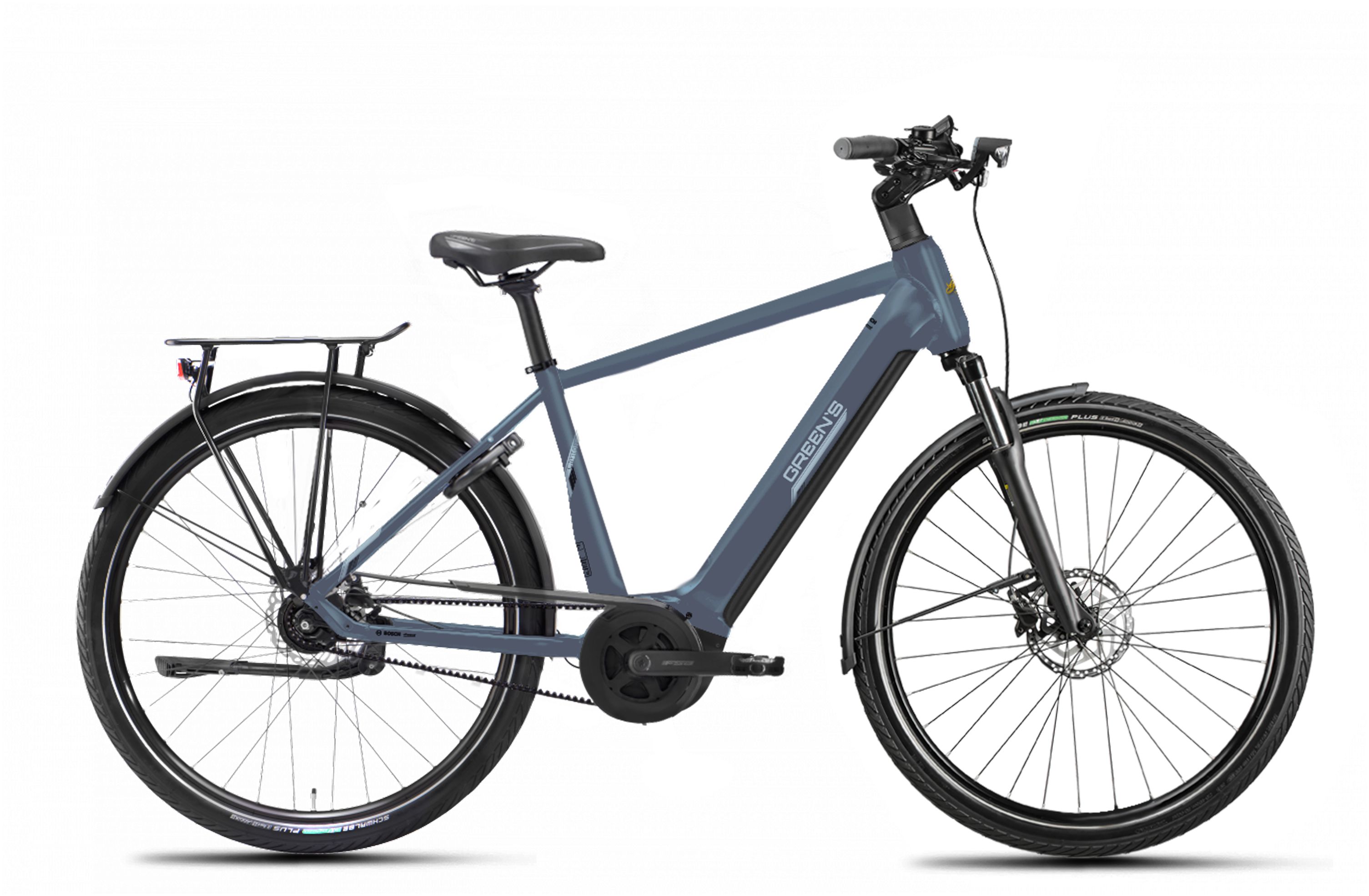 GREENS Carlton R750 Grey/Blue - 750 Wh - 27,5 Zoll - Diamant (2023)