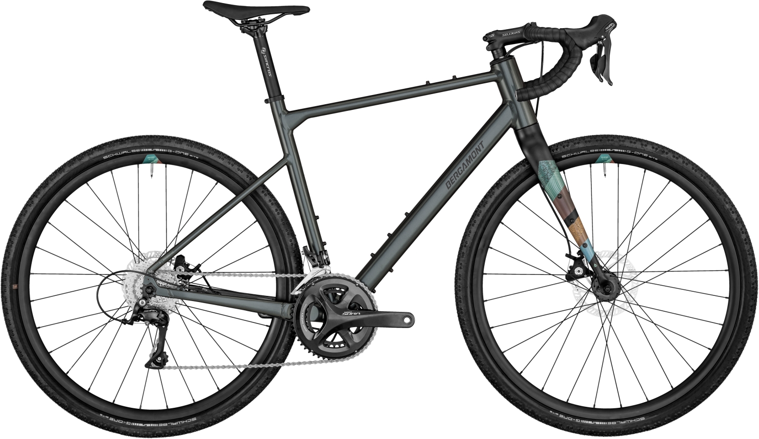 Bergamont Grandurance 4 shiny greenish grey - 28 Zoll - Diamant (2024)