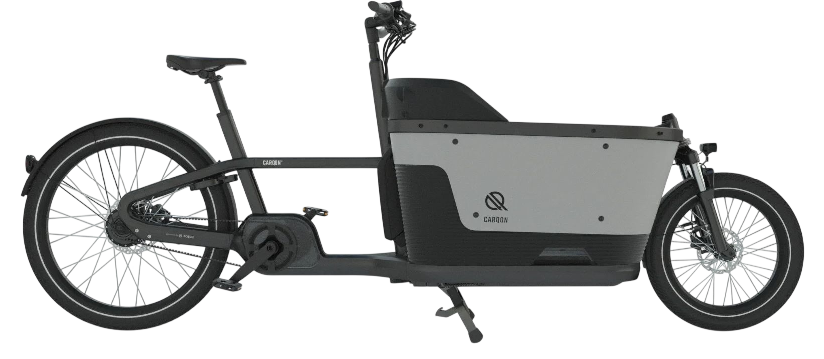 Carqon Cruise Smart E2 Schwarz - 800 Wh - 20 Zoll - Cargo (2026)