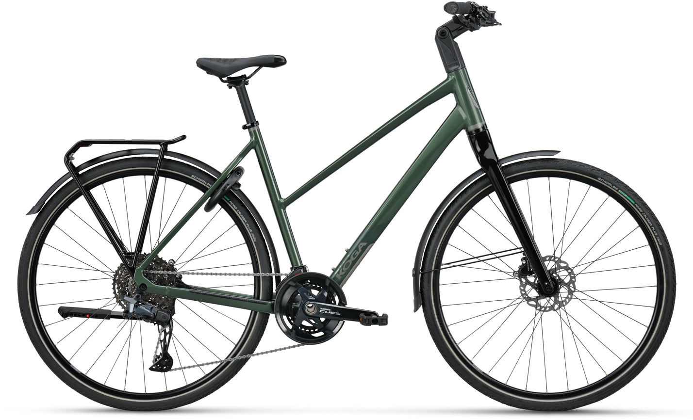 Koga F3 7.0 Rigid Grün - 28 Zoll - Trapez (2026)