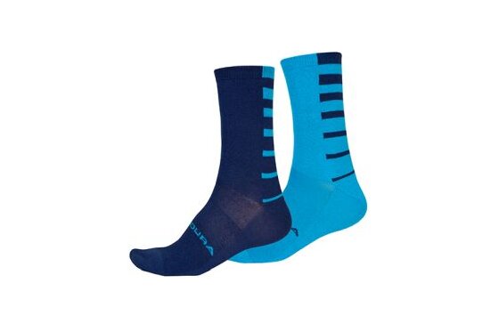Socken - Endura Coolmax Stripe Socken (Doppelpack) - 2023