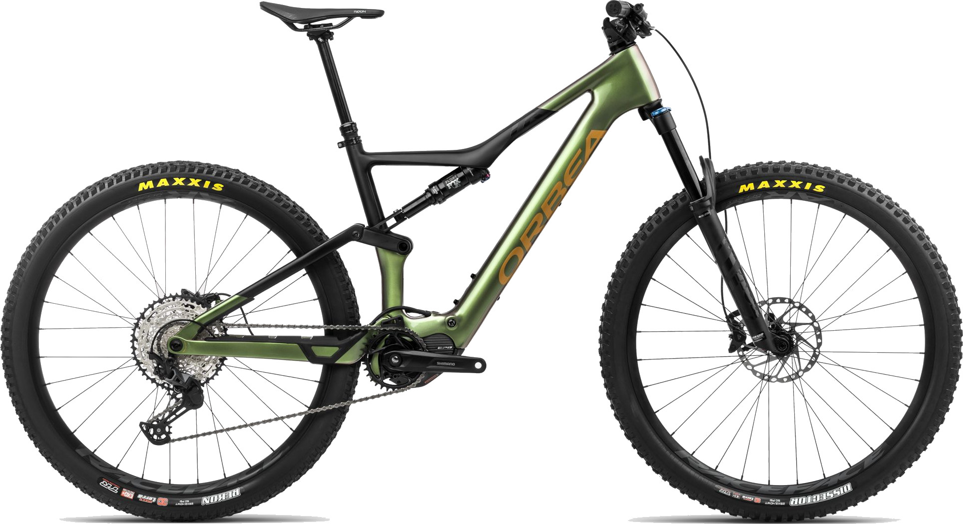 Orbea Rise M20 Chameleon Goblin Green-Black - 540 Wh - 29 Zoll - Fully (2024)
