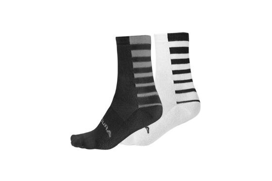 Socken - Endura Coolmax Stripe Socken (Doppelpack) - 2023
