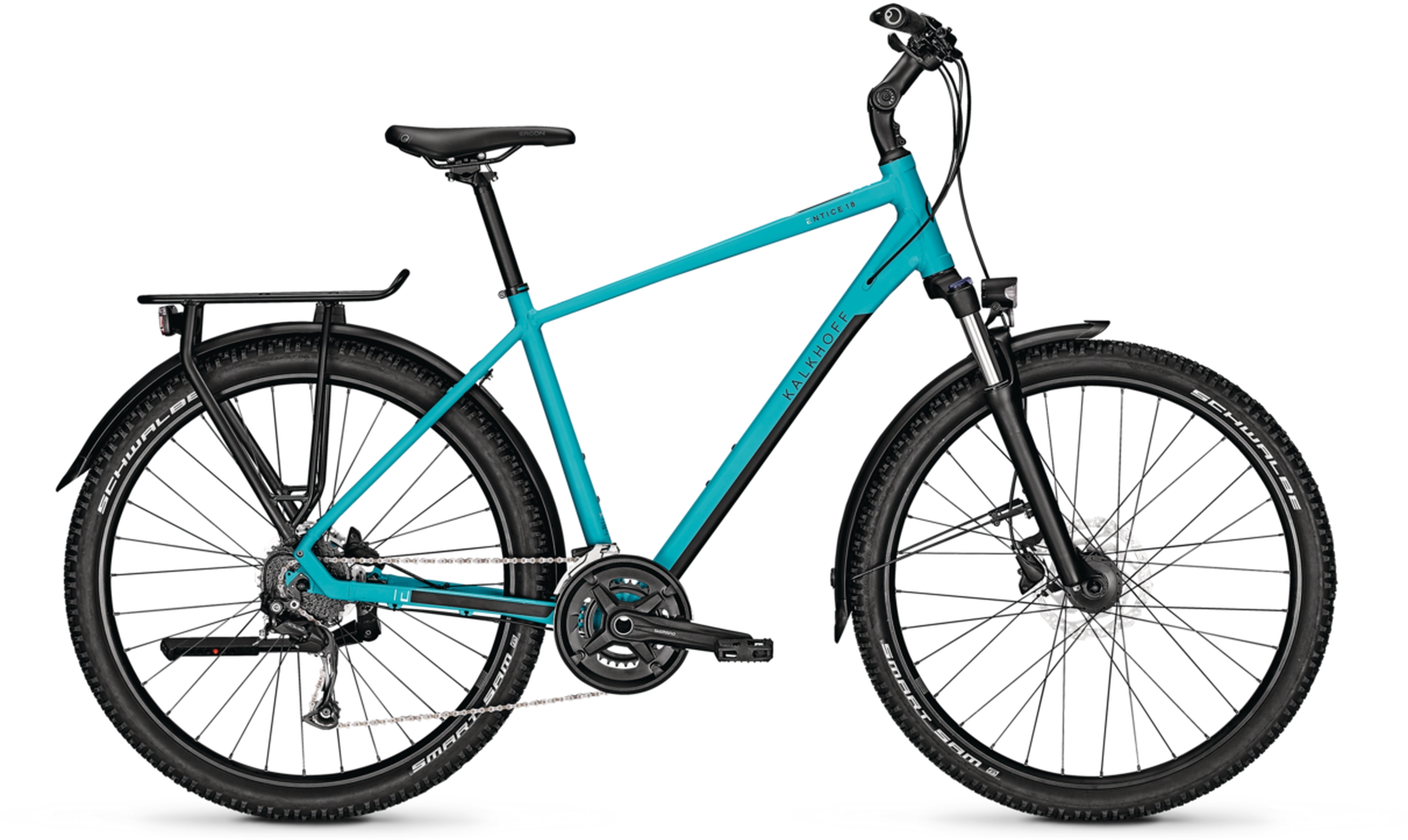 Kalkhoff Entice 18 Tealblue Matt - 28 Zoll - Diamant (2023)