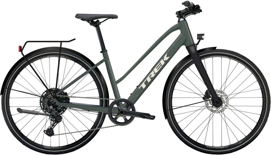 Trek FX Sport AL Equipped Midstep Grün Modell 2027