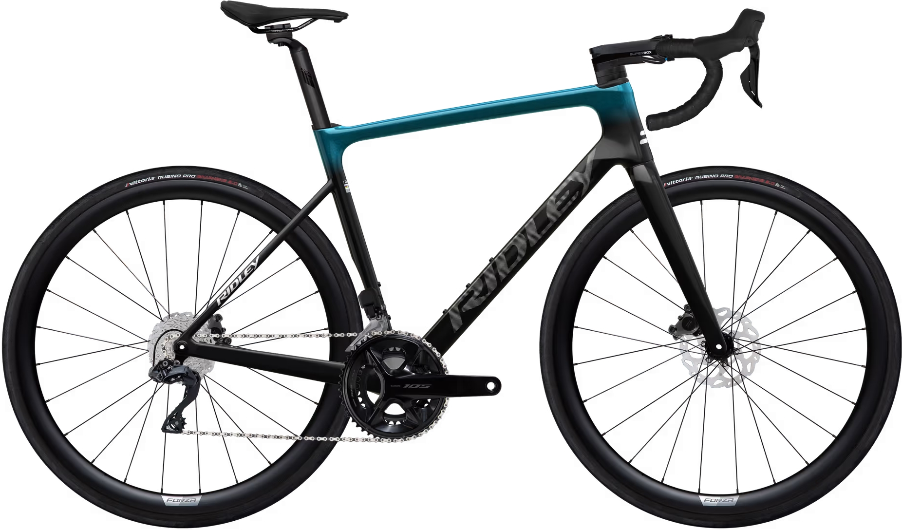 Ridley Falcn Schwarz - 28 Zoll - Diamant (2025)