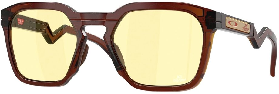 Oakley Hstn Sq 100T Dark Amber/Prizm Gaming Braun Modell 2026