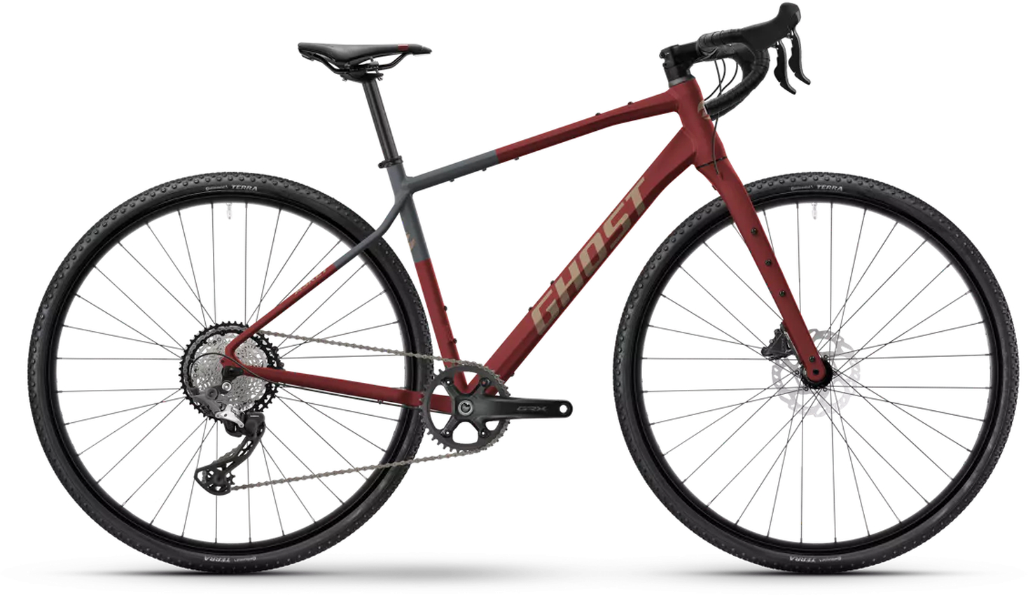 Ghost Asket deep crimson/gunmetal gray matt - 28 Zoll - Diamant (2026)