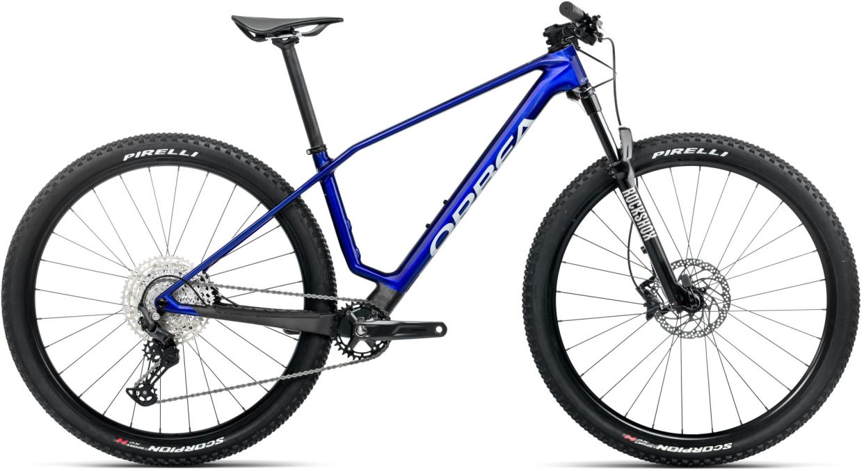 Orbea Alma M50 Cobalt Blue (Gloss) - Carbon Raw (Matt) - 29 Zoll - Diamant (2025)