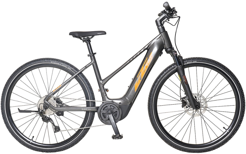 KTM Macina Cross P510 machine grey - 500 Wh - 28 Zoll - Trapez (2022)