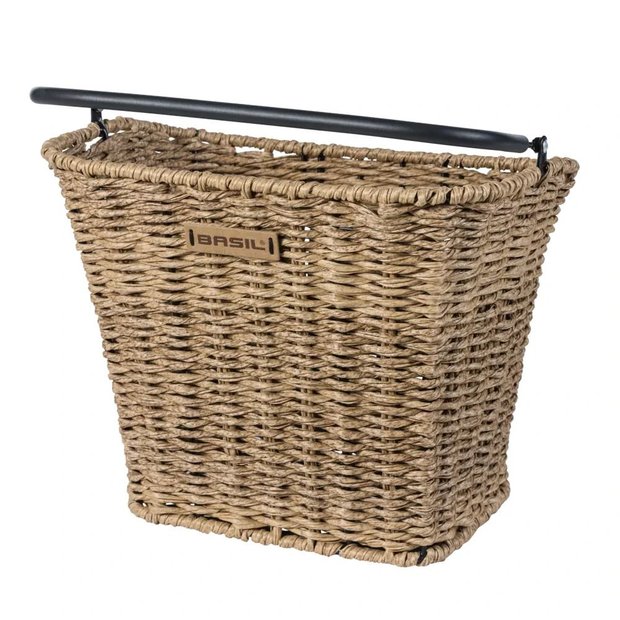 Basil Fahrradkorb Basil Bremen Rattan Look KF Fahrradkorb - Seegras-Look