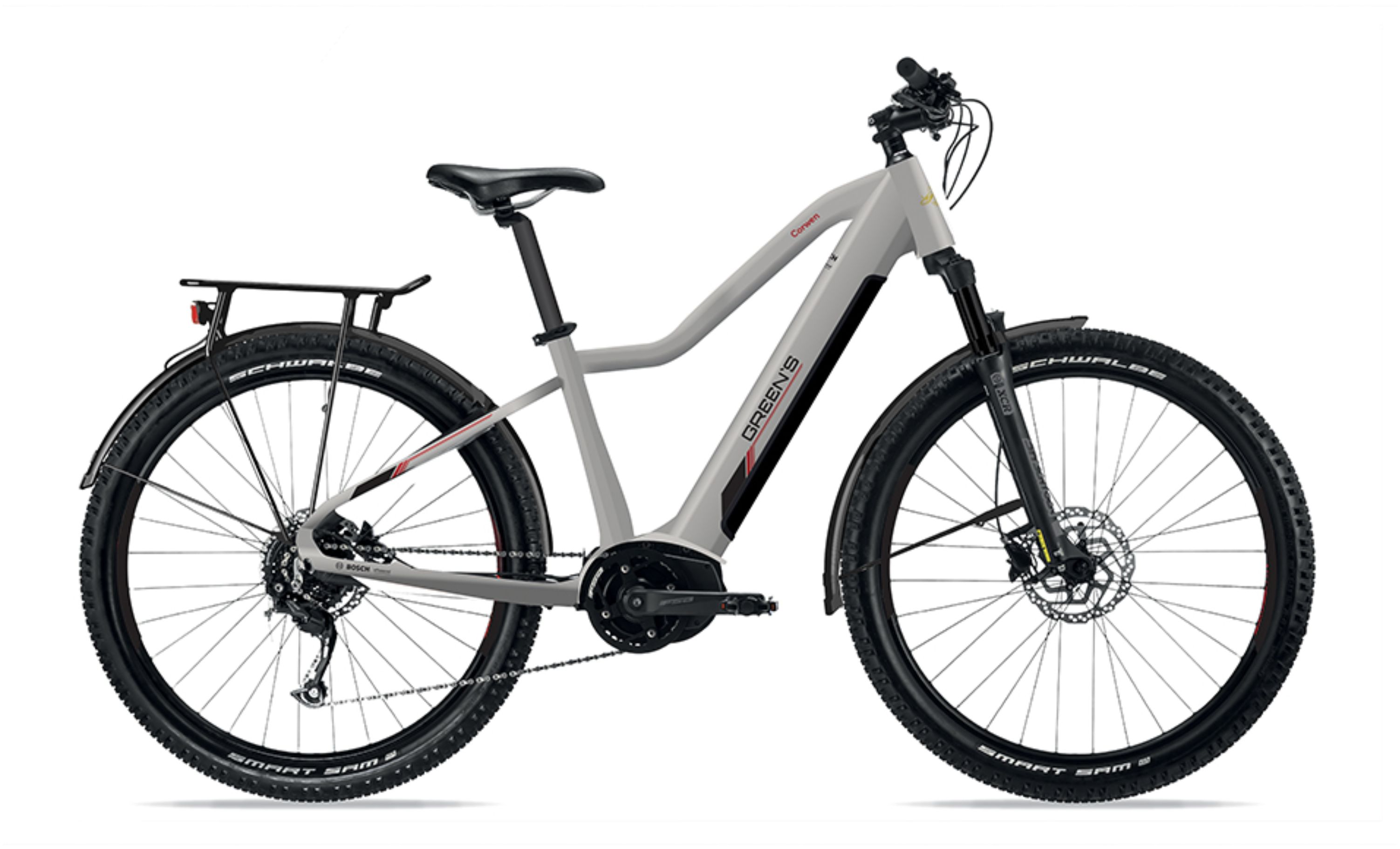 GREENS Corwen F750 Light Grey - 750 Wh - 29 Zoll - Diamant (2023)