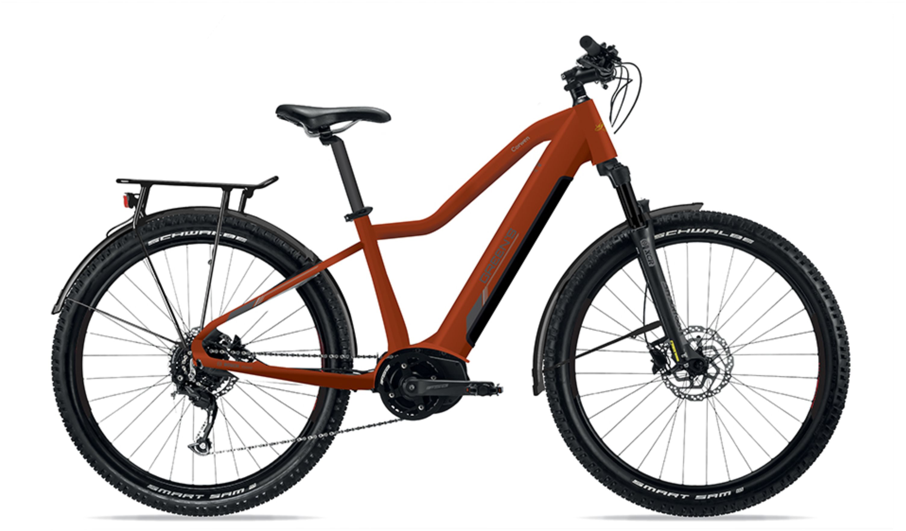 GREENS Corwen F750 Orange - 750 Wh - 29 Zoll - Diamant (2023)