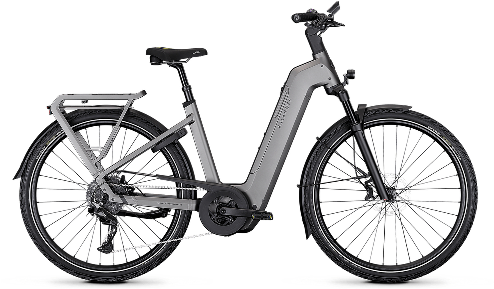 Kalkhoff Endeavour 5+ Advance Jetgrey Matt - 800 Wh - 29 Zoll - Tiefeinsteiger (2026)