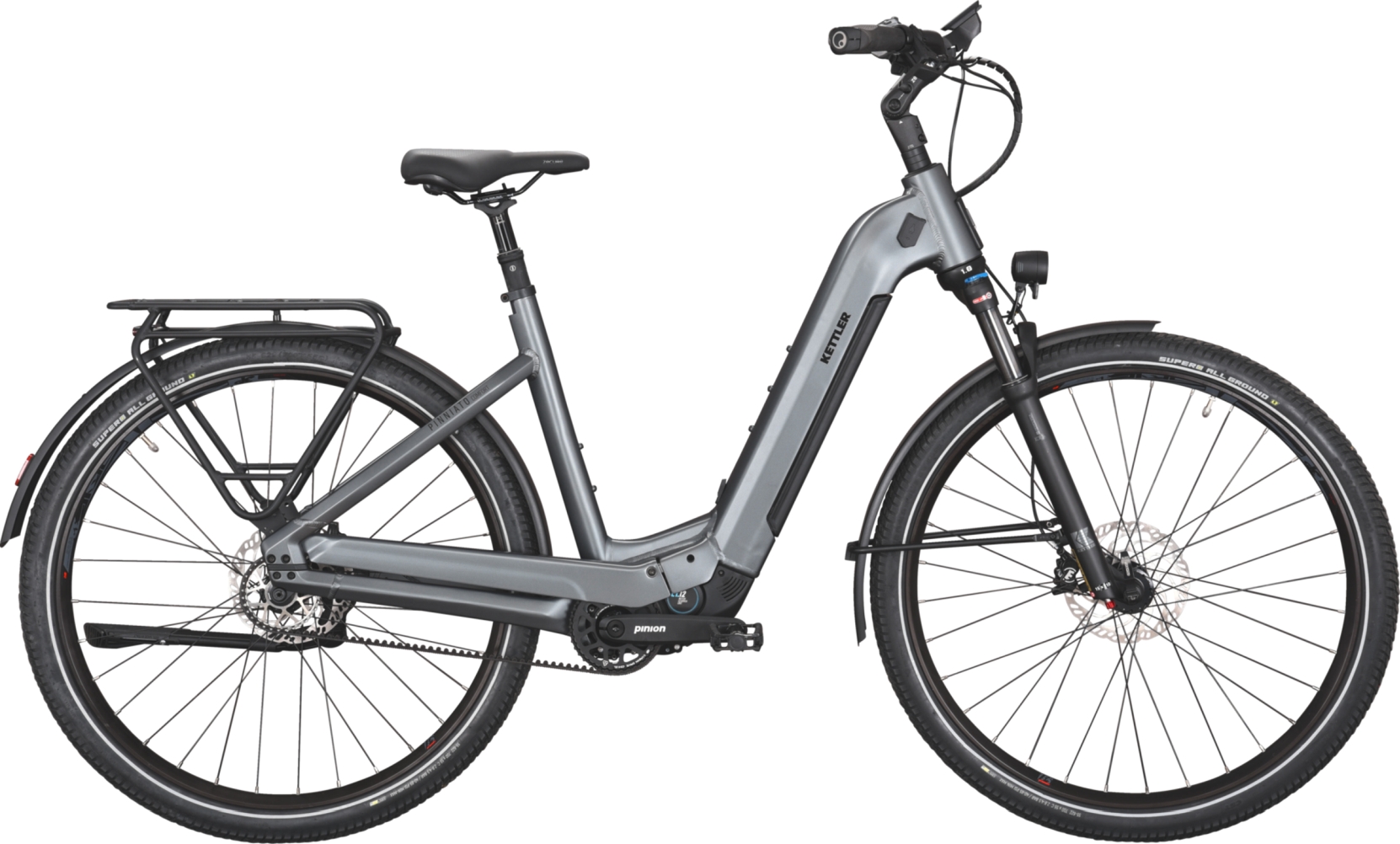 Kettler Pinniato HT Comfort Dark Grey Matt - 720 Wh - 29 Zoll - Tiefeinsteiger (2025)