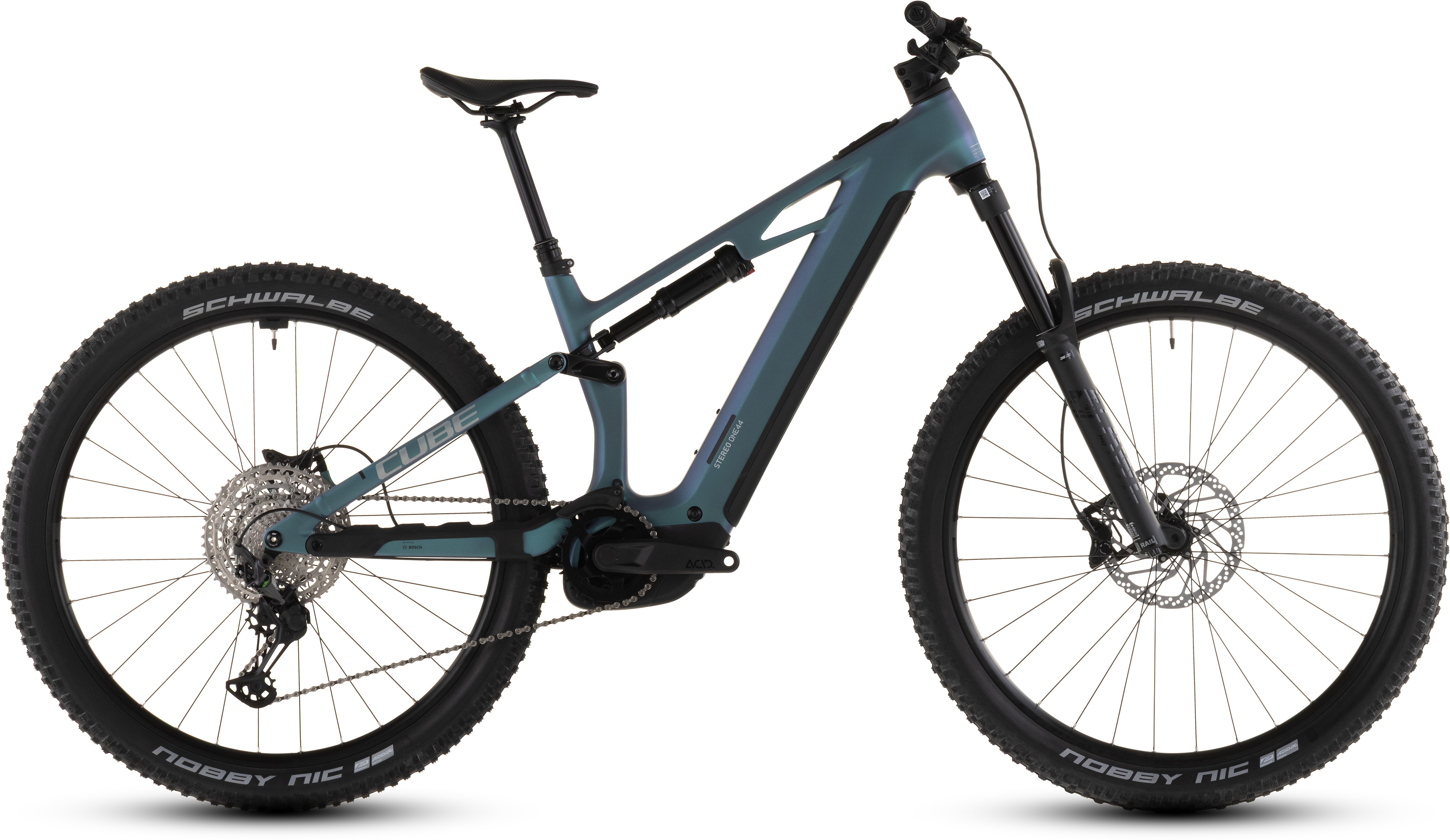 Cube Stereo Hybrid ONE44 HPC Race 800 smaragdgrey´n´prism - 800 Wh - 27.5/29 Zoll - Fully (2026)