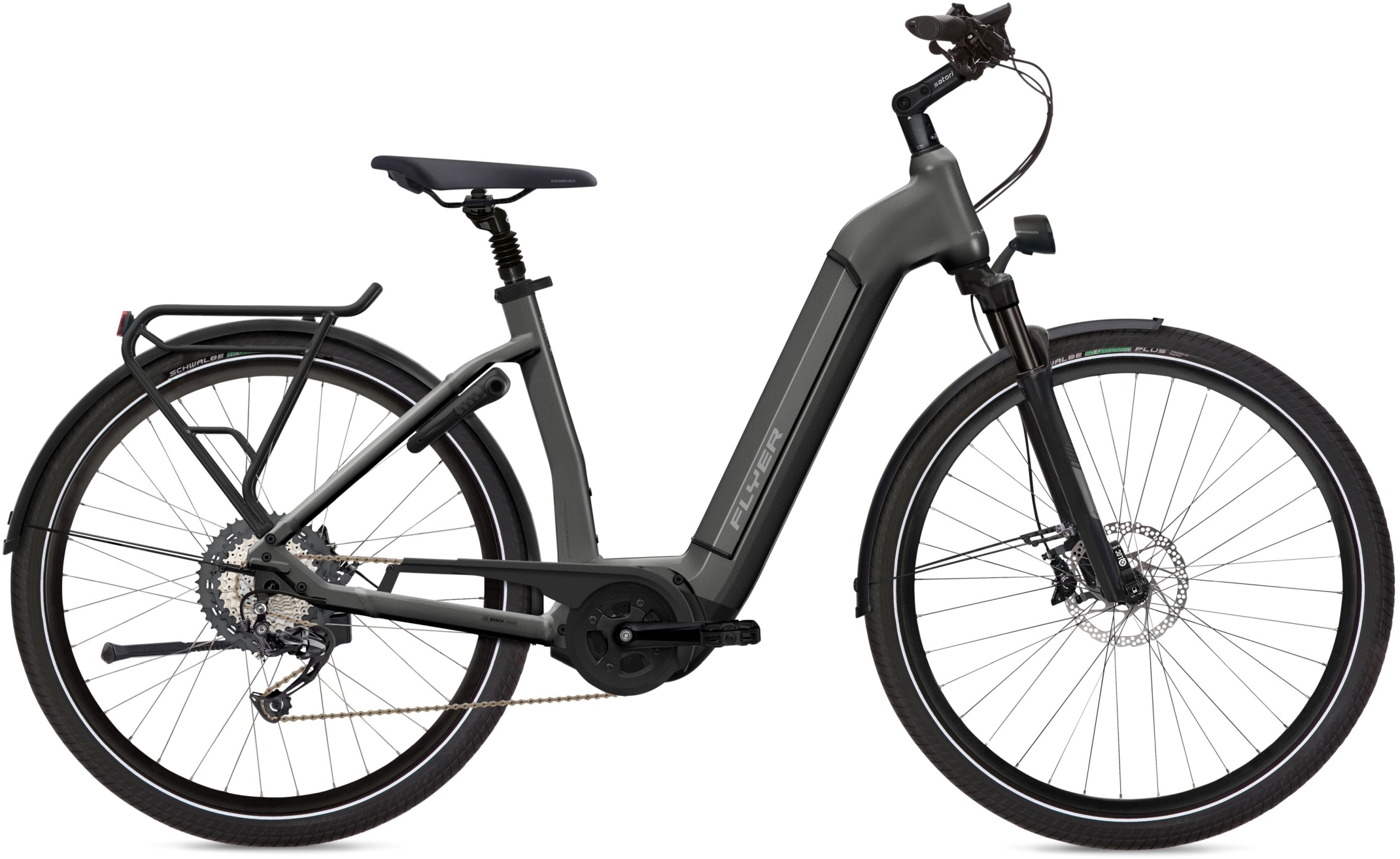 Flyer Gotour6 3.10 Anthracite Gloss - 625 Wh - 28 Zoll - Tiefeinsteiger (2024)