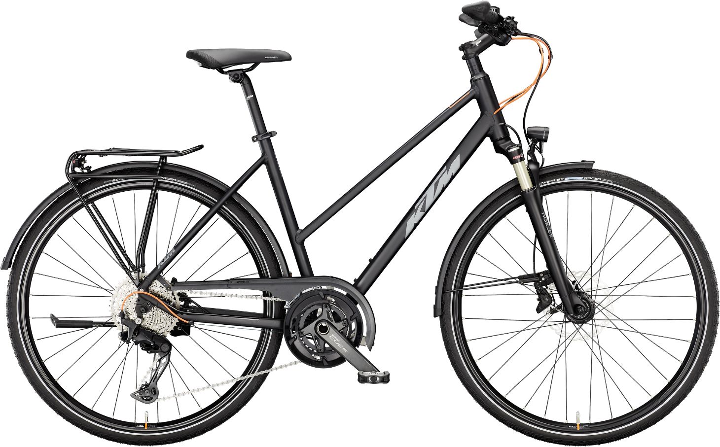 KTM Life 1964 Schwarz - 28 Zoll - Trapez (2024)