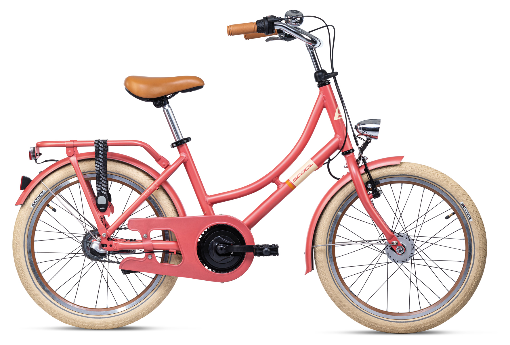 S'COOL chiX classic 20 Rot - 20 Zoll - Doppelrohr (2025)
