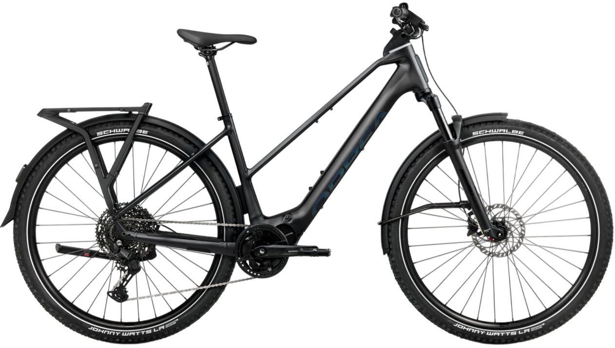 Orbea Kemen ADV 30 MID Diamond Black - 540 Wh - 28 Zoll - Trapez (2026)