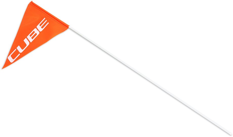 Cube Sicherheitswimpel Kinder Fahrradanhänger Double CMPT Orange Modell 2026