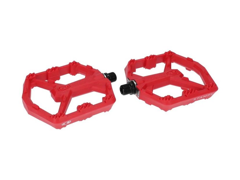 Crankbrothers Stamp 0 Large Plattform-Pedal Rot Modell 2026