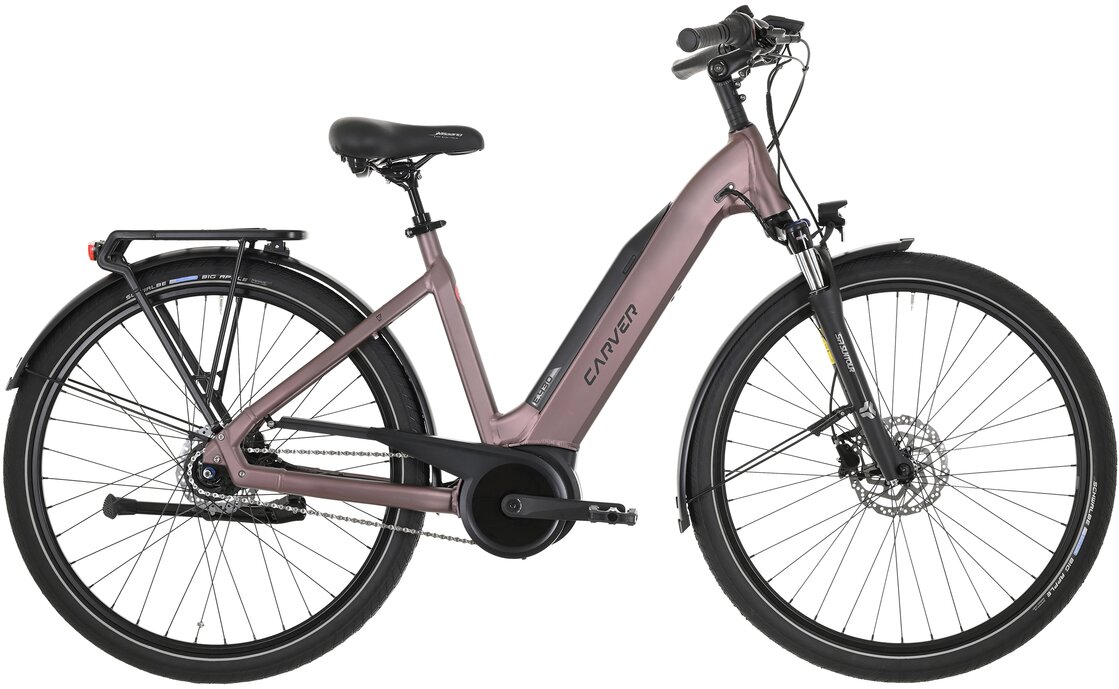 Carver Cityzen E.430 FL - 500 Wh - 2023 - 28 Zoll - Tiefeinsteiger