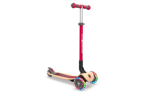 Scooter & Tretroller - Globber Primo Foldable Wood Lights - 2022
