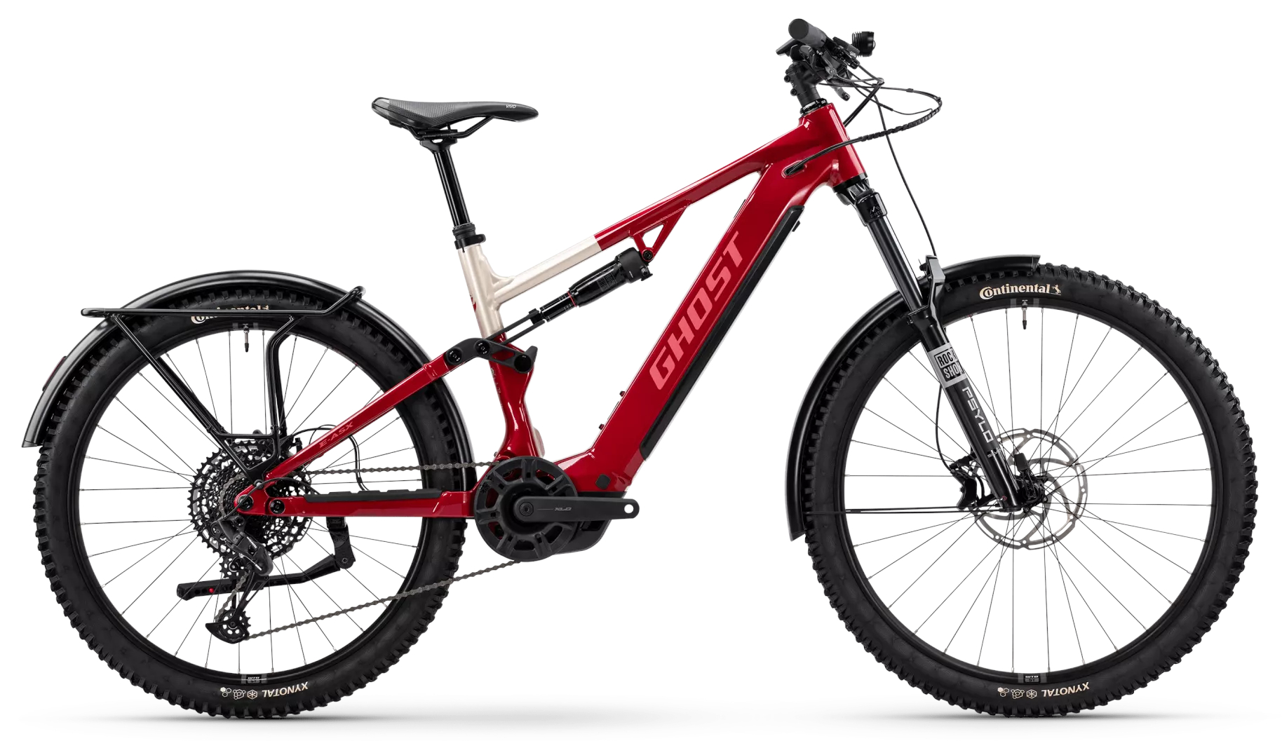 Ghost E-ASX Essential High EQ Red - 600 Wh - 29 Zoll - Fully (2025)