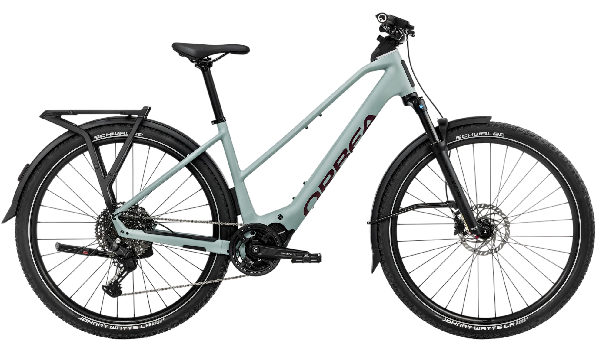 Orbea Kemen ADV 20 Blue Stone (Matt) - Burgundy (Gloss) - 630 Wh - 28 Zoll - Trapez (2026)
