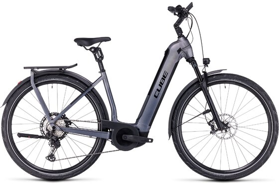 Tiefeinsteiger - E-Bike Trekking - Cube Kathmandu Hybrid SLT 750 - 750 Wh - 2023 - 28 Zoll - Tiefeinsteiger