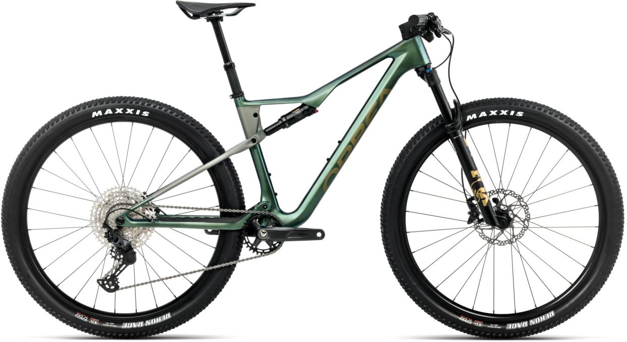 Orbea Oiz M30 Seaweed Carbon View (Gloss) - Spaceship Green (Matt) - 29 Zoll - Fully (2026)