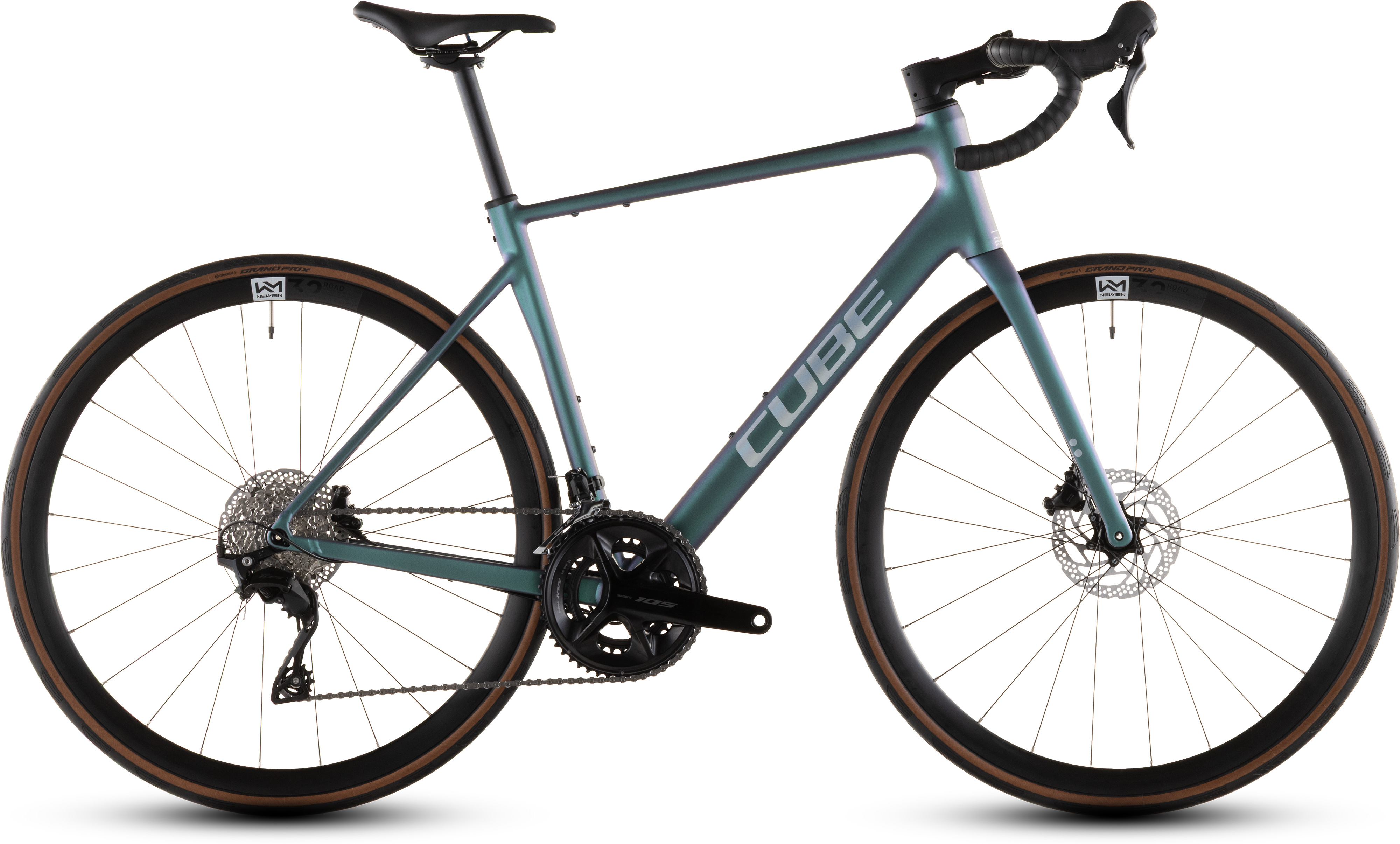 Cube Attain SLX smaragdgrey´n´prism - 28 Zoll - Diamant (2026)