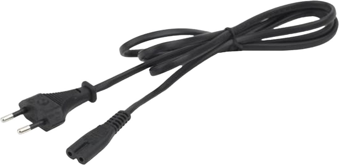Bosch Netzkabel für EU Ladegerät, Classic+/BES2 - schwarz - Größe One Size
