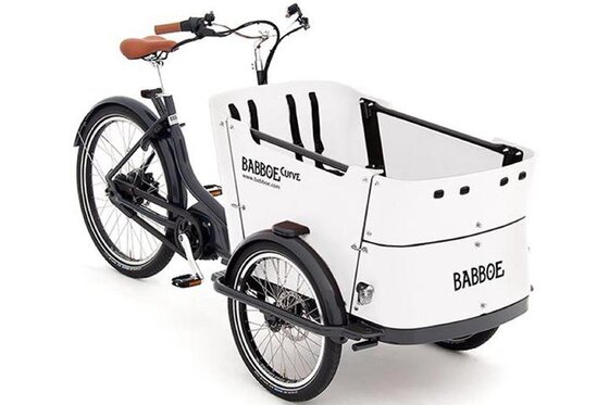 E-Lastenrad - Babboe Curve-E Disc - 500 Wh - 2022 - 26 Zoll