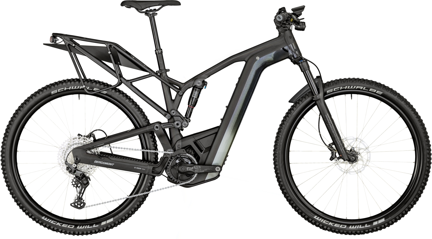 Bergamont E-Trailster 130 Adventure Matt Shiny Rainbow Black - 625 Wh - 29 Zoll - Fully (2023)