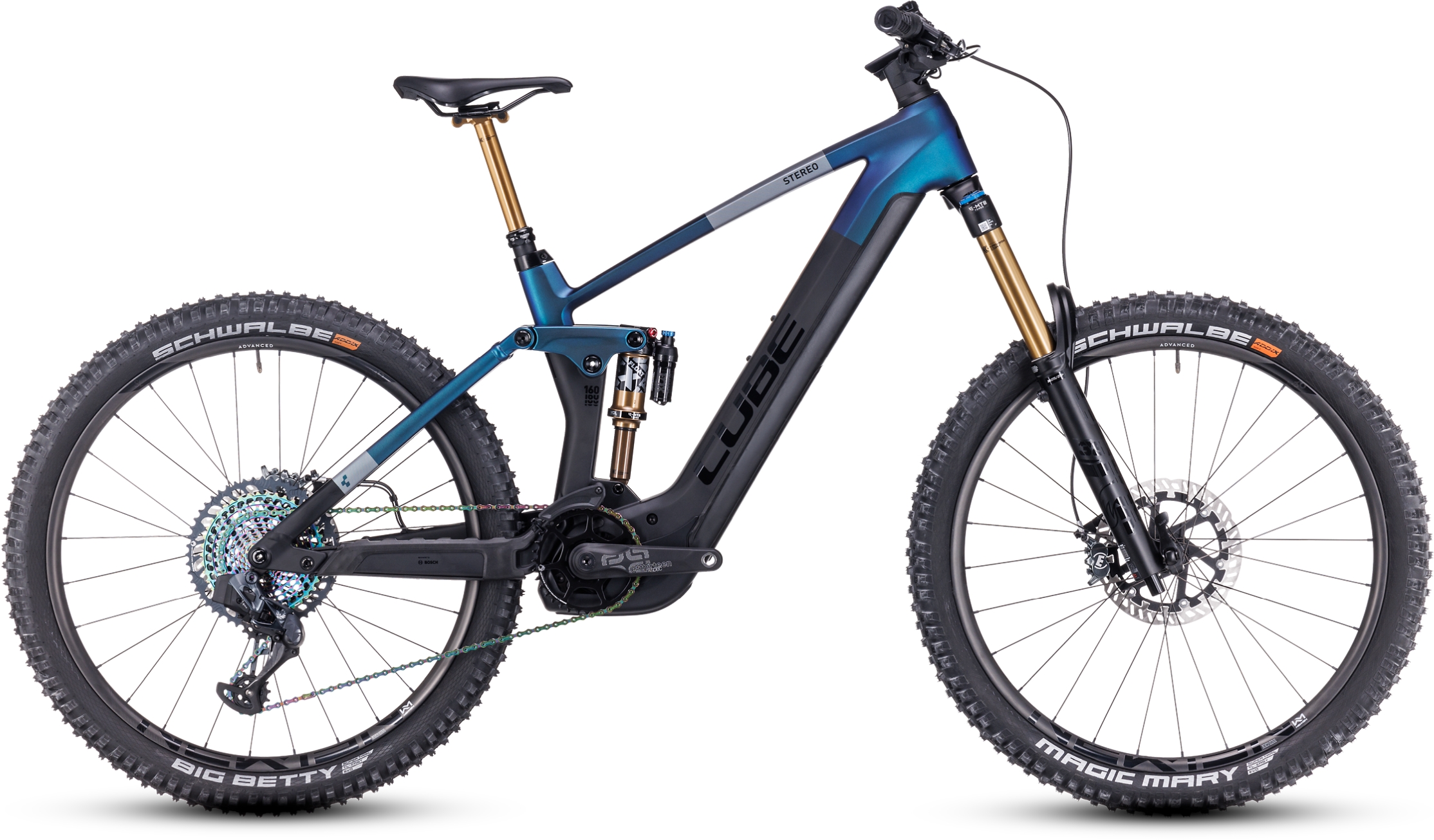 Cube Stereo Hybrid 160 HPC SLT 750 Nebula´n´carbon - 750 Wh - 27,5 Zoll - Fully (2024)