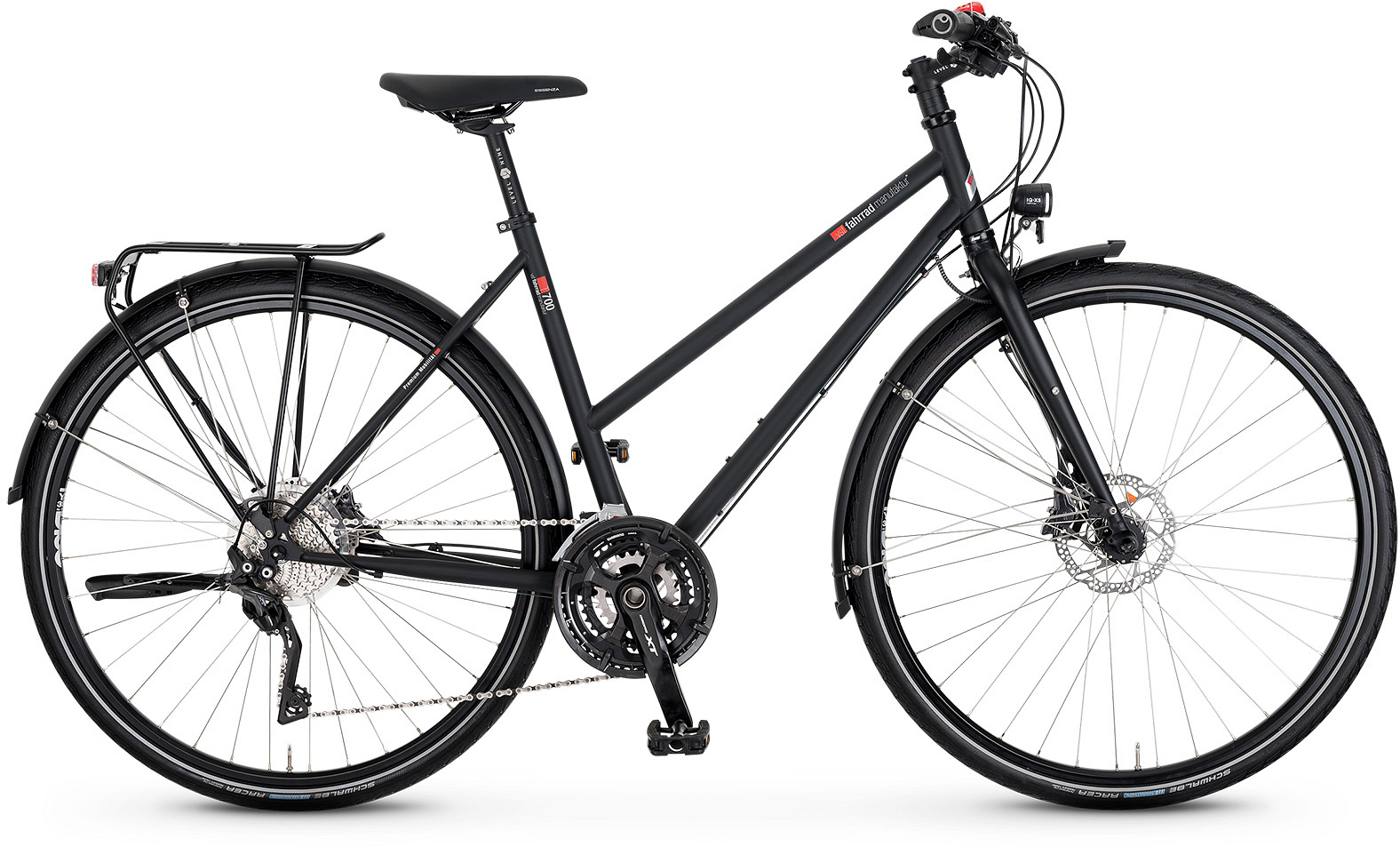 VSF Fahrradmanufaktur T-700 Cues Ebony Matt - 28 Zoll - Trapez (2026)