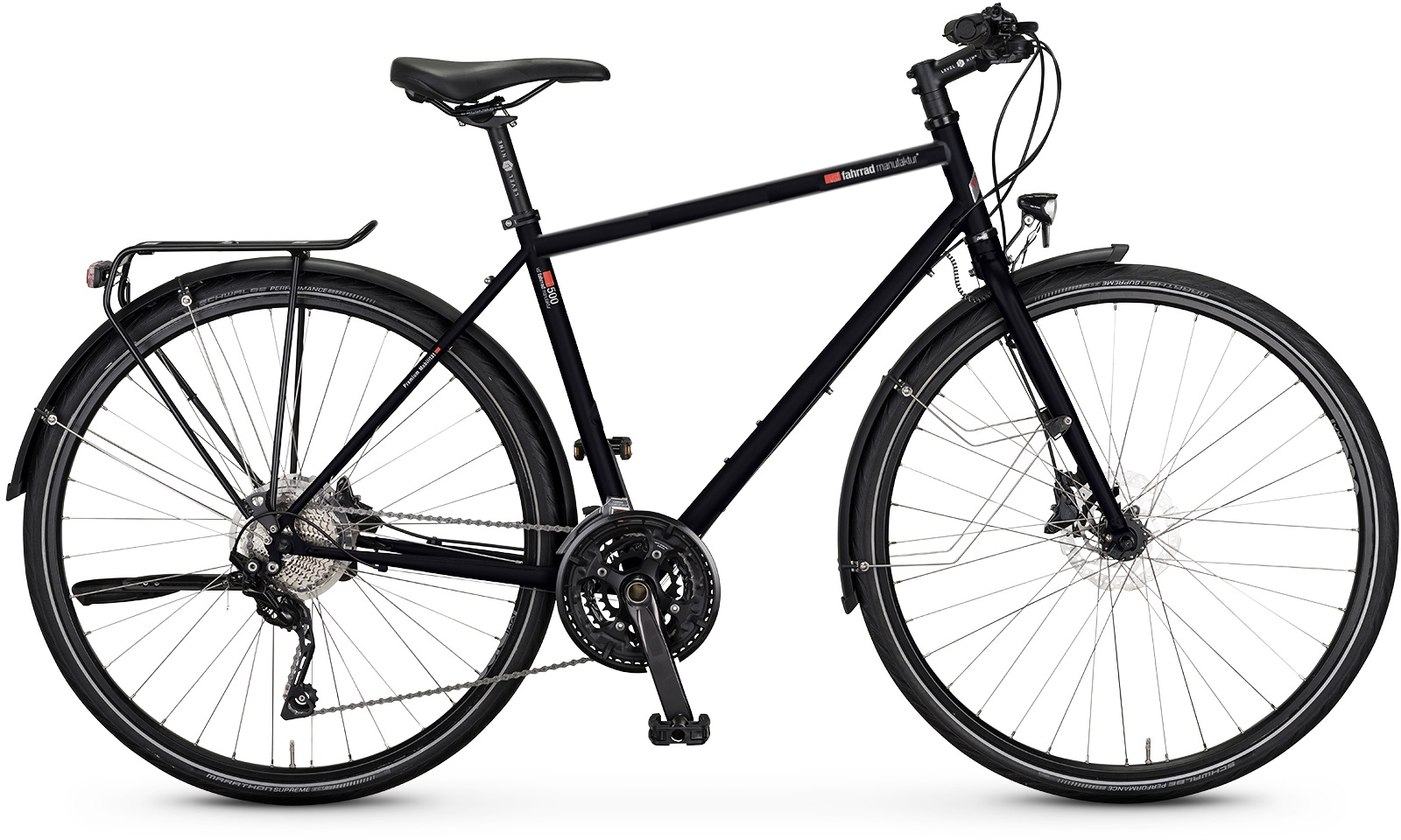 VSF Fahrradmanufaktur T-500 Cues Ebony Matt - 28 Zoll - Diamant (2026)