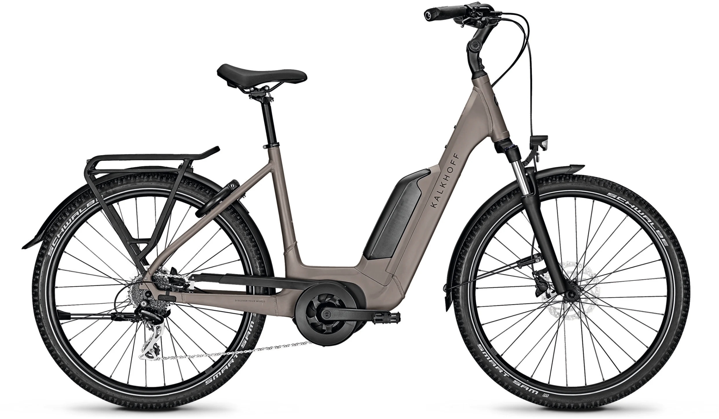 Kalkhoff Entice 1.B Move Moonstonegrey Matt - 725 Wh - 27,5 Zoll - Tiefeinsteiger (2025)