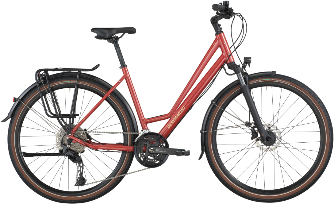 Bergamont Vitess 30 Amsterdam Metallic Red - 28 Zoll - Tiefeinsteiger (2026)