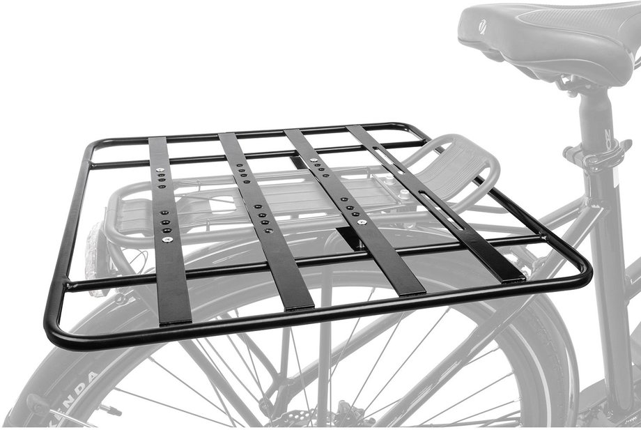 M-Wave Racky Baseplate Gepäckträgerplatte Schwarz Modell 2026