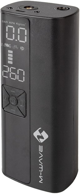 M-Wave Elumatik Multiboost Akku-Minipumpe Schwarz Modell 2026